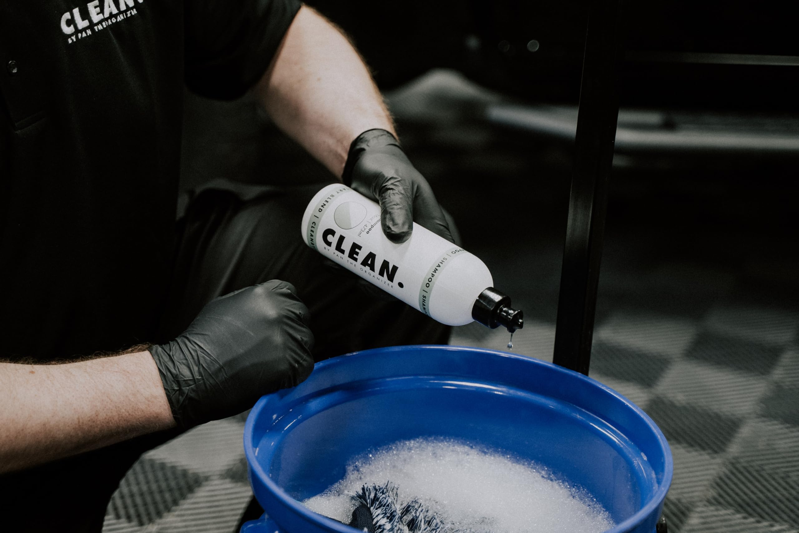 CLEAN. Shampoo – 16oz | pH Neutral Car Wash Soap-Biodegradable, No PFAS, High Lubrication, No Residue, Safe on Coatings, Sealants, Waxes, Clay Lube, Bug Remover