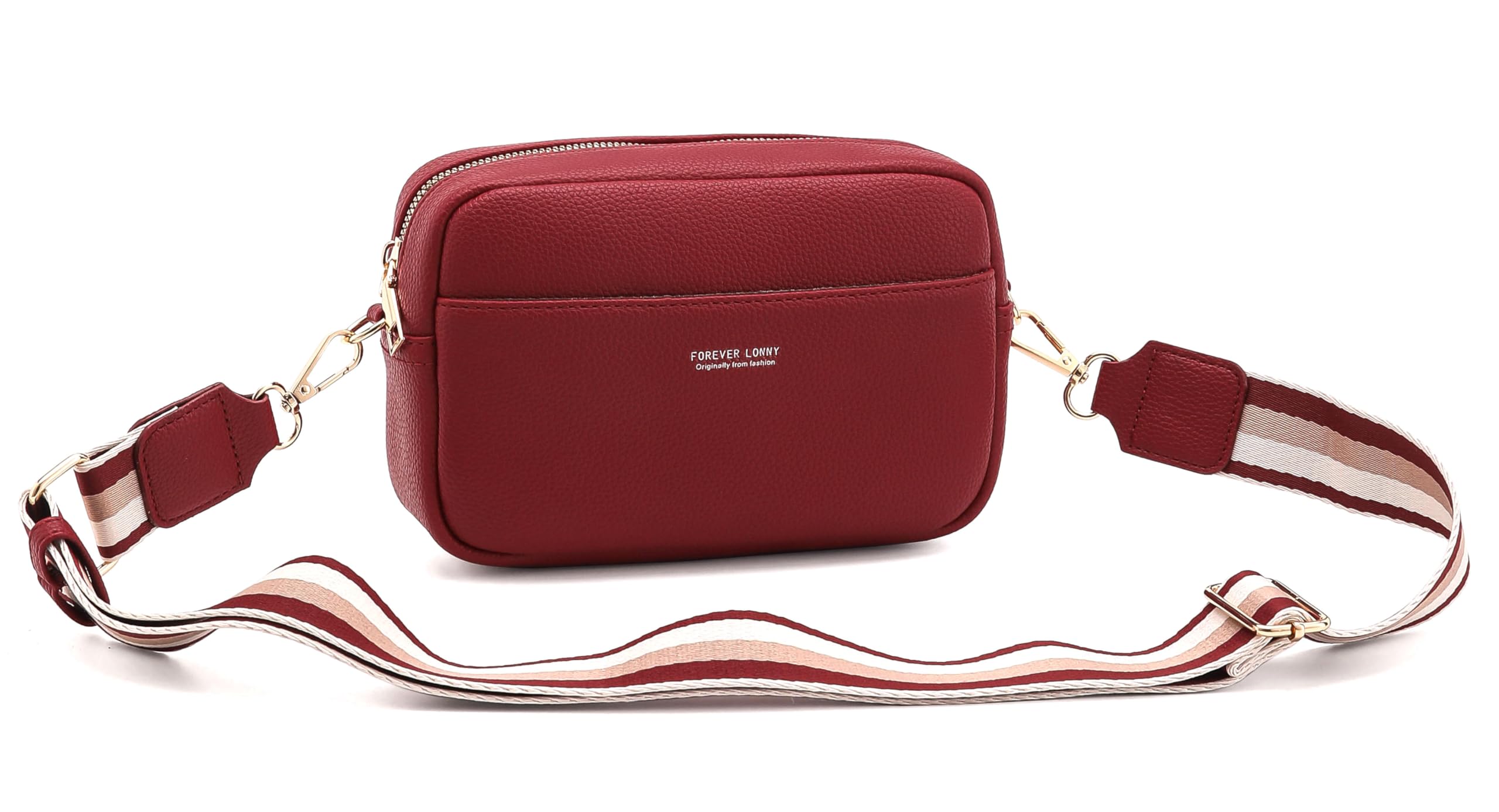 Diva Dale Broad Strap Cross-Body Sling Bag For Women (Maroon) (B0CQ56VXR5) Amazon Price History, Amazon Price Tracker