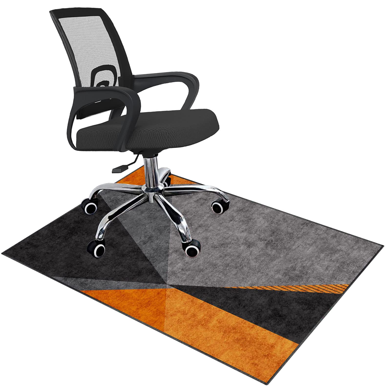 EYZO Office Chair Mat 100 ร 140 cm | Gaming Computer Chair Mat | Office Chair Mats For Hardwood Floors Non Slip Floor Protector Mat For Chairs Pad Desk Chairmats Office Floor Protector Mat