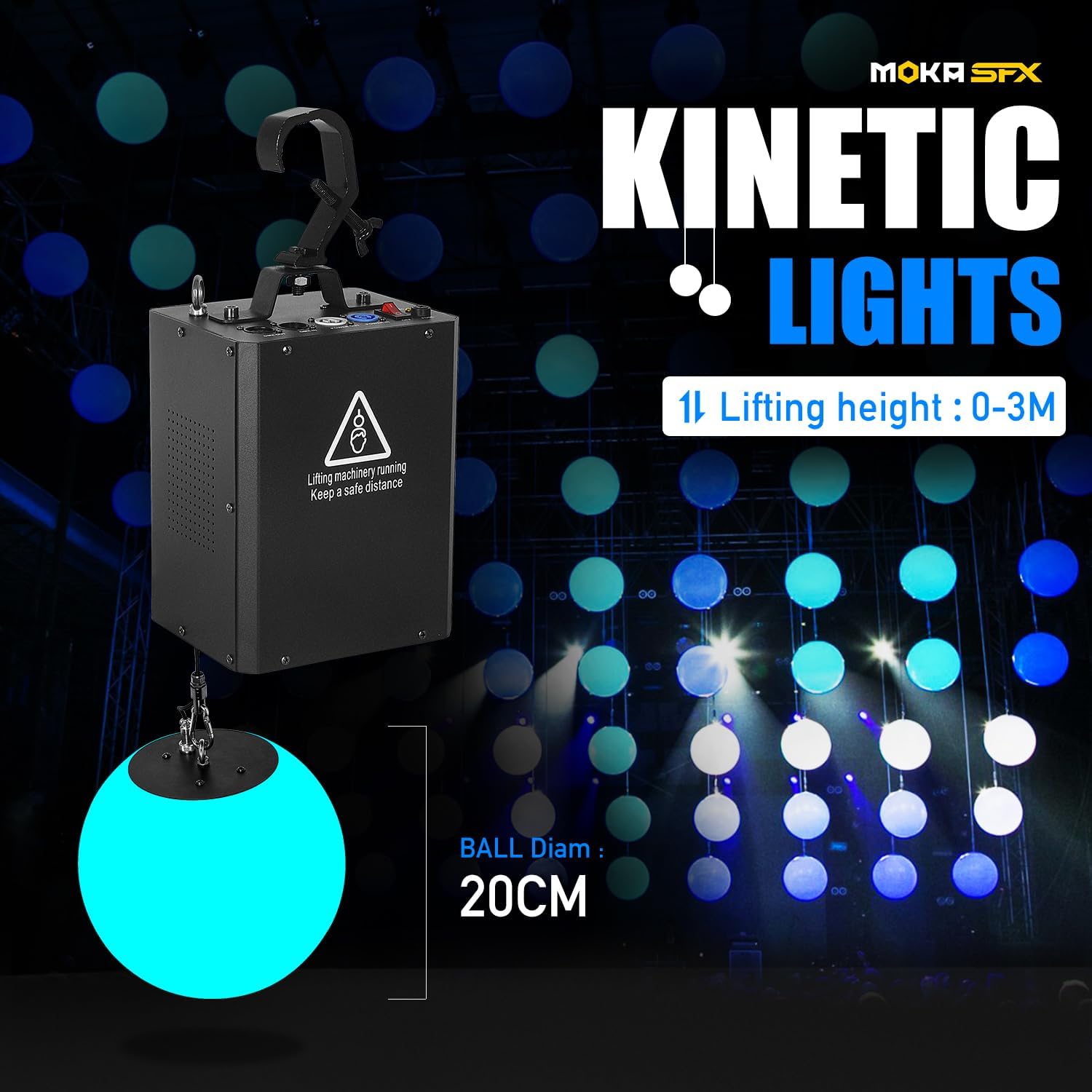 Amazon.com: MOKA SFX Professional 3D Kinetic Light LED Lifting