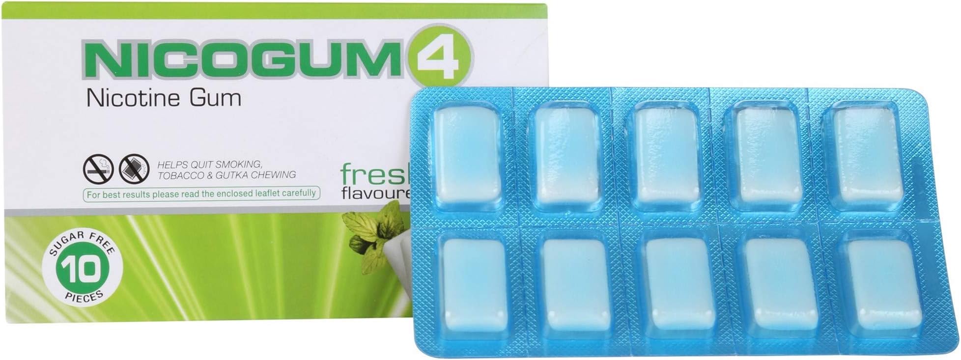 Nicogum 4-10 pieces (Pack of 3)