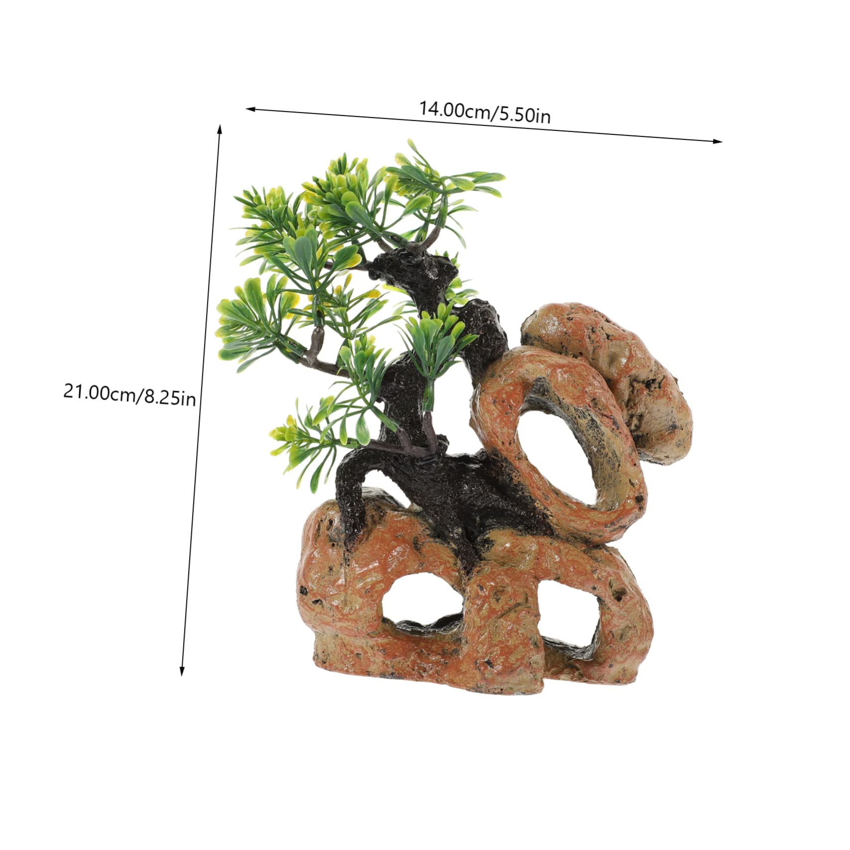 SEWOART Tree Branch Figurine Decoration for Reptile Tanks Durable Climbing Accessory for Bearded Dragons and Terrariums Reptile Climbing Decor Enhances Your Pet
