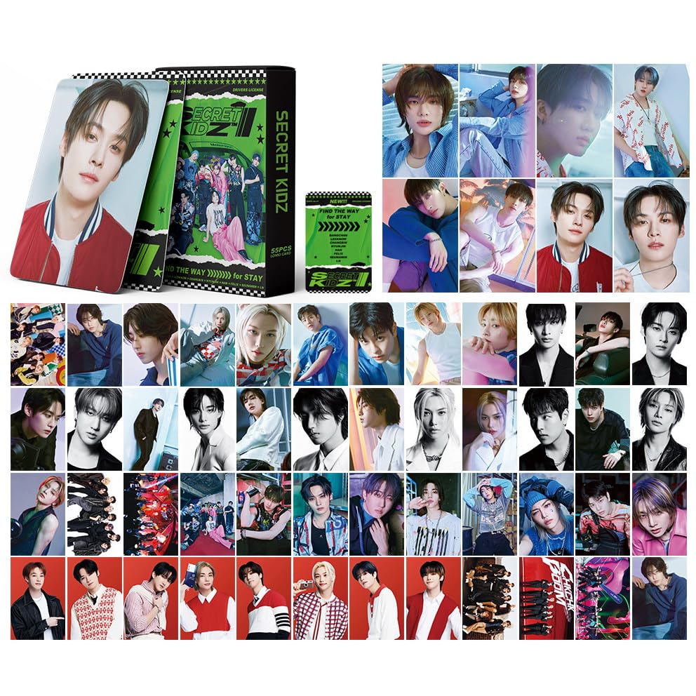 Amazon.com: 6Pack/330Pcs Skz Photocards Set Stray Album Photo