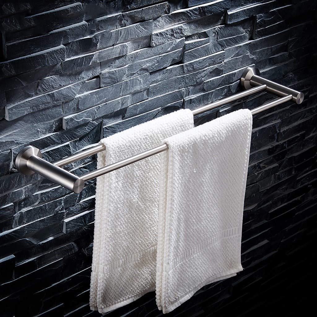 Porte-serviettes de salle de bain mural en inox pour suspendre vos draps