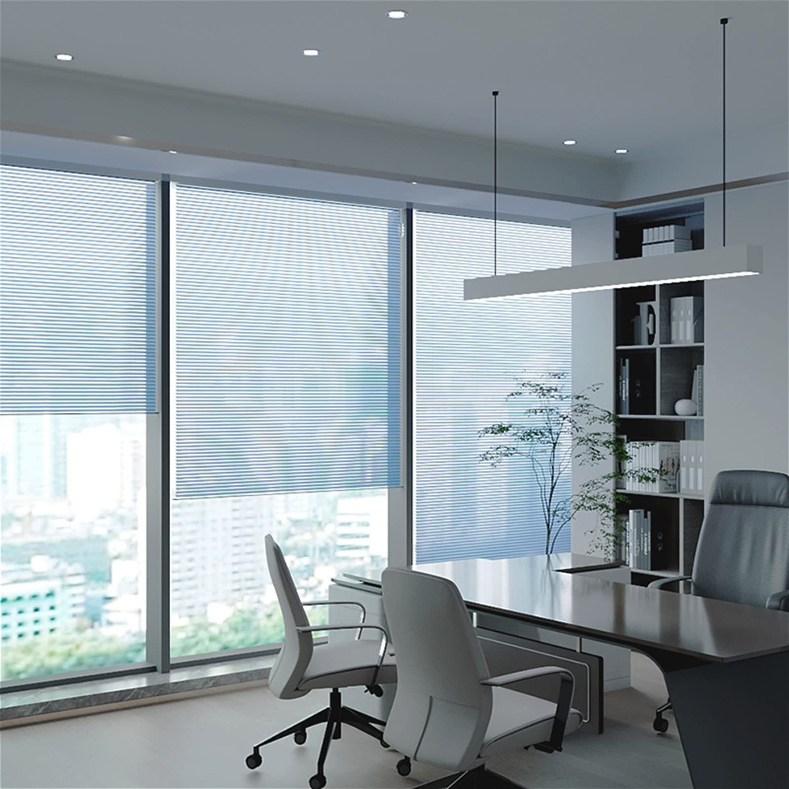 Persiane Veneziane Alluminio 170x250 Cm - Tende Oscuranti Regolabili Per Casa E Ufficio - Foto 6