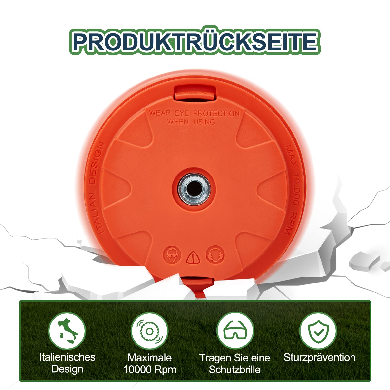 Testina Per Decespugliatore Semiautomatica Universale Attacco Maschio Mm.10x1,25 Sinistrorso - Foto 11