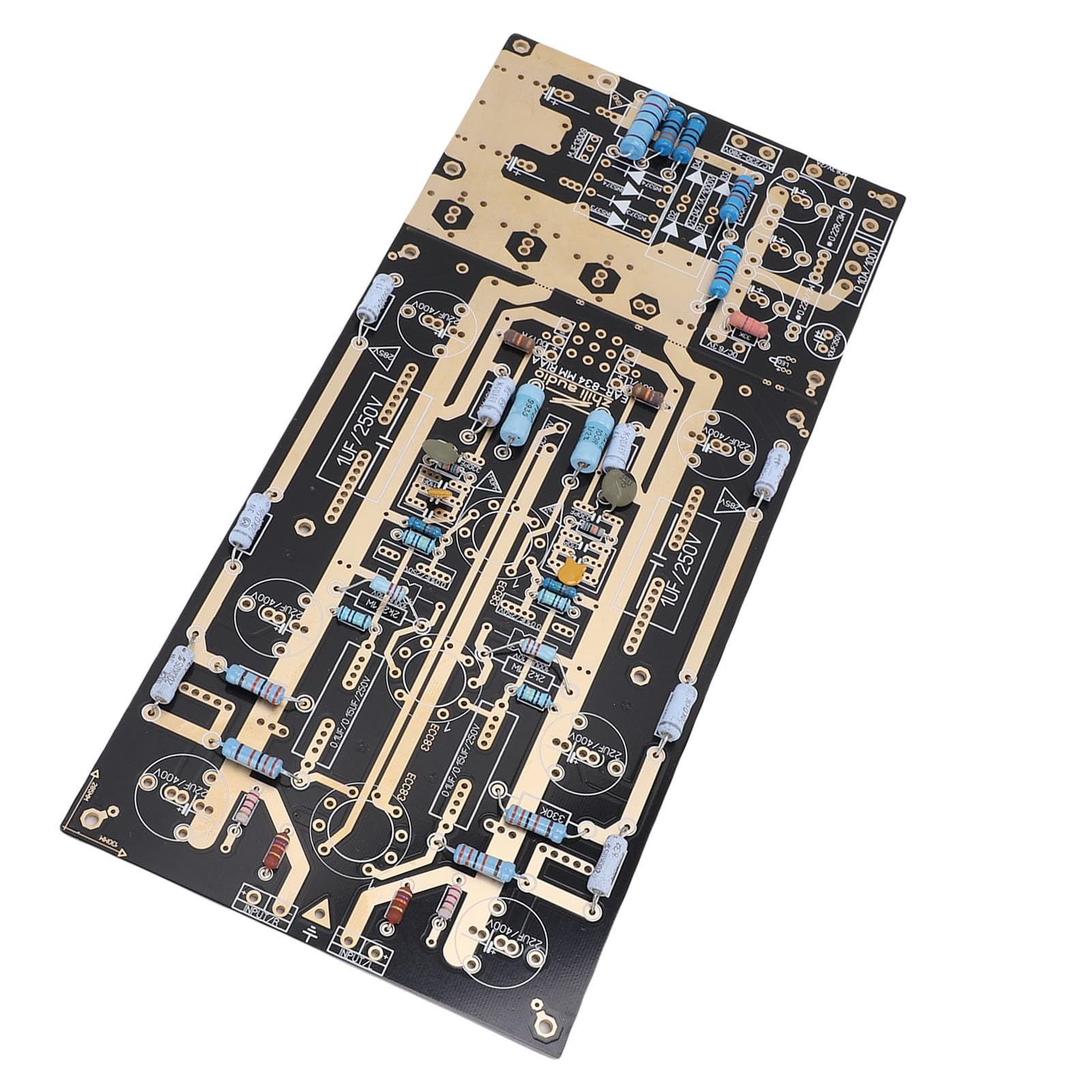 Kit PCB MM Phono Amplifier Board 130x285mm con Diodi per gli Appassionati di Altoparlanti HiFi