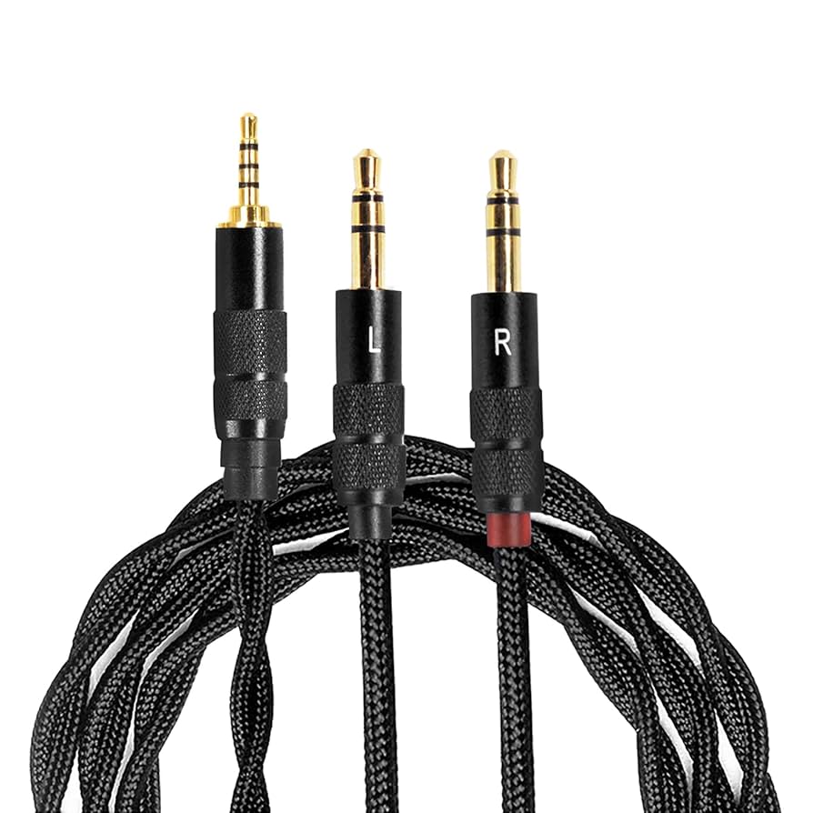 リケーブル Amazon | JLDT2 単結晶銅 リケーブル 2.5mm MMCX 2芯OCC