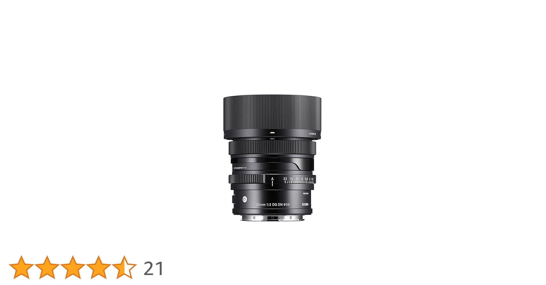 SIGMA - SIGMA 35mm F2 DG DN Lマウント Sigma 35mm F2.0 DG DN L-Mount : Amazon.ca: Electronics