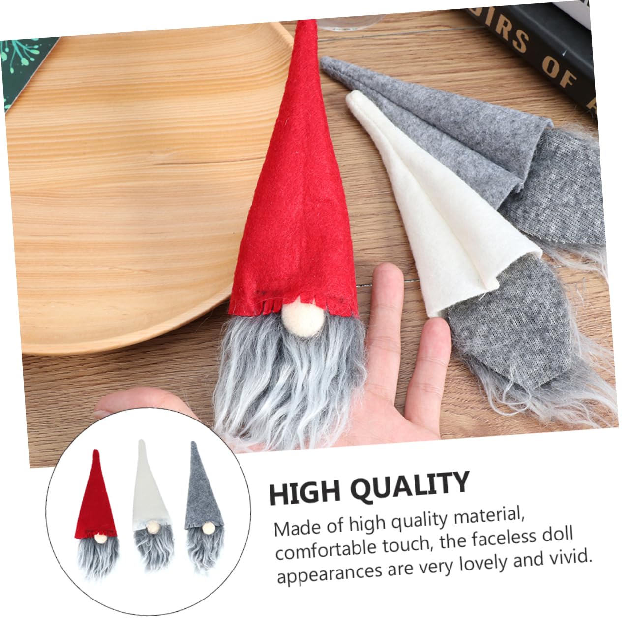 IMIKEYA 60 STK Weihnachtsflaschen-Set Flaschendeckel für Weihnachtspuppen Weihnachten Rotwein Flaschenverschluss Weihnachtsdeko für Flaschen flaschenverpackung Weihnachten Schmücken