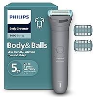 Philips Bodygroom series 3000 - Rifinitore per uomo tripla protezione