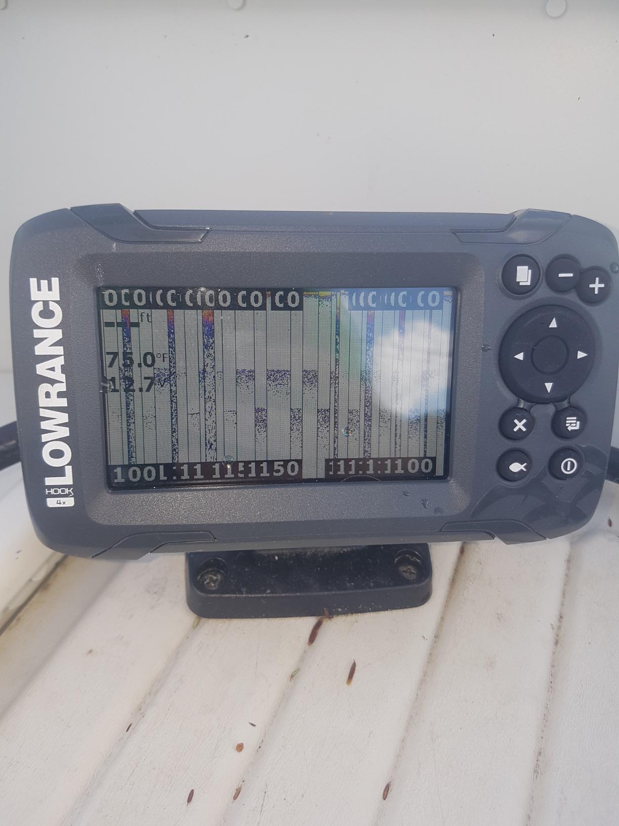 Lowrance HOOK2 4X 4inch Fish Finder with Chirp Sonar and GPS Plotter
