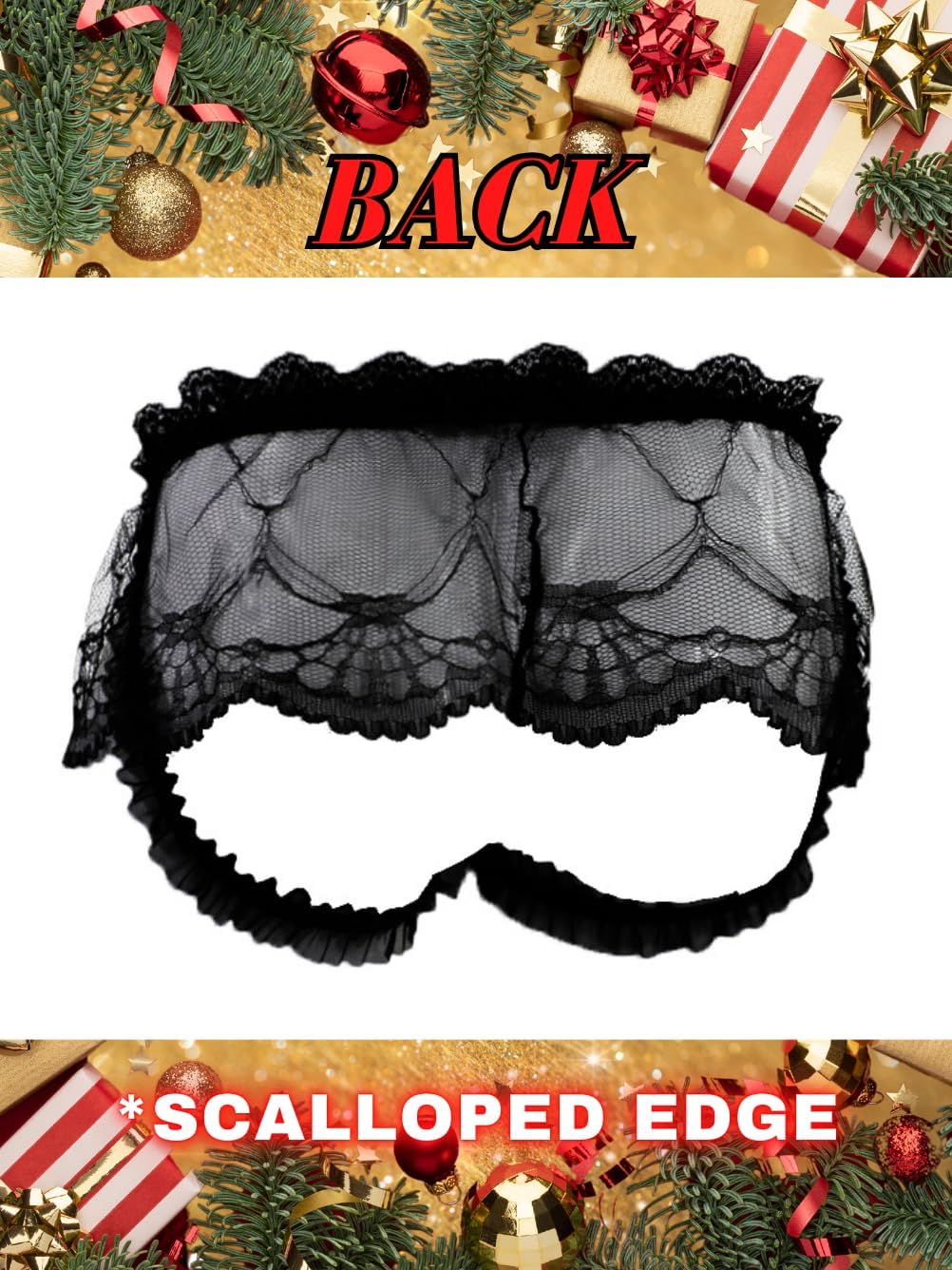 Mens Lace Sexy Underwear, Sissy Pouch Panties Femboy For Men, Low Rise Bow Lingerie Fits 34-42, Sheer Girly - Image 5