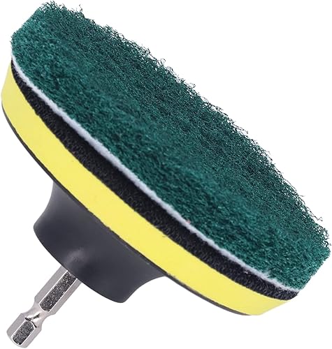 Miniatura 5 de Electric Drill Brush Set, Multifunctional Power Scrubber Cleaning Brushes Wear Resistant PP Bristles High Efficiency with Extension Rod for Kitchen