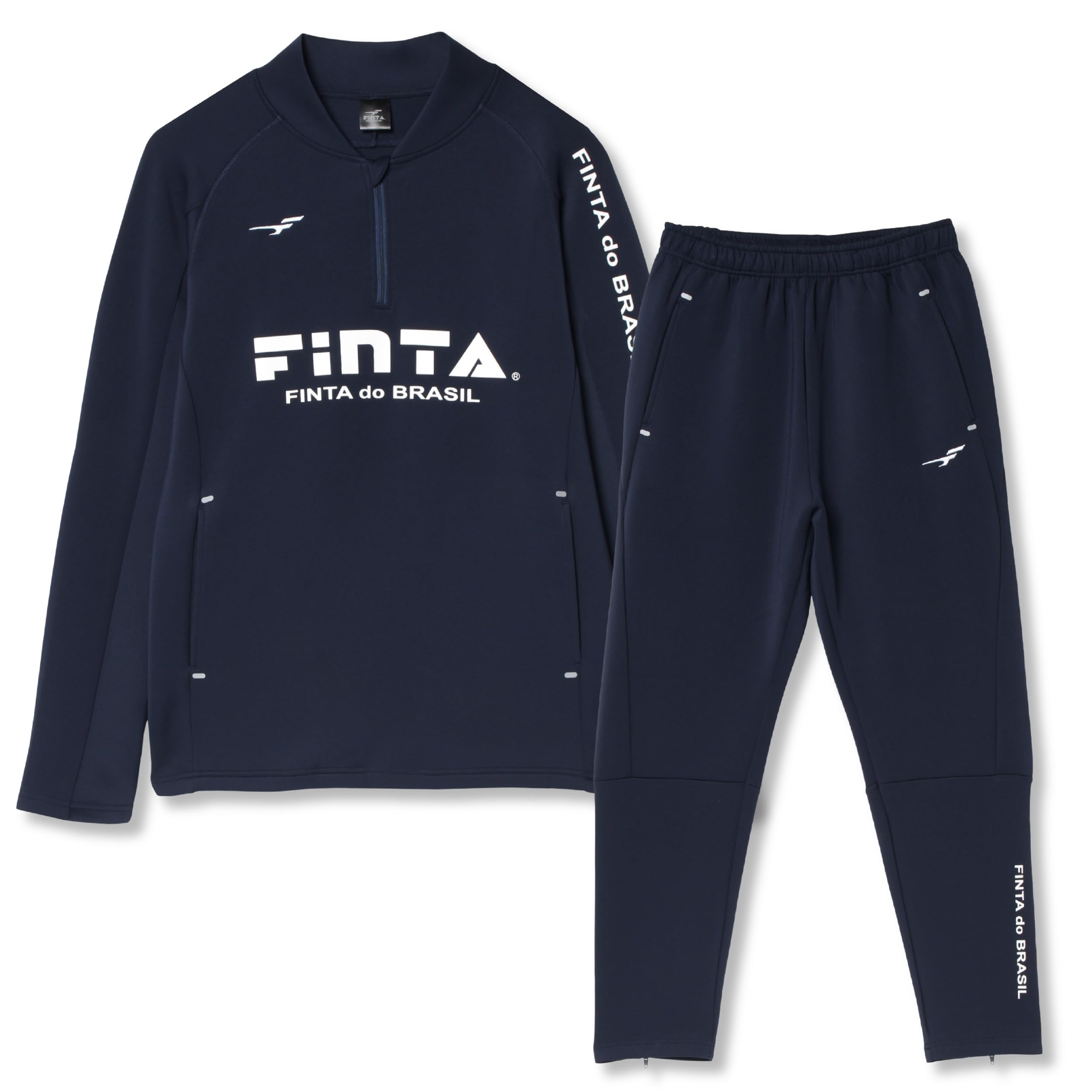 Amazon | [フィンタ] FINTA サッカー メンズ ハーフジップ ジャージ