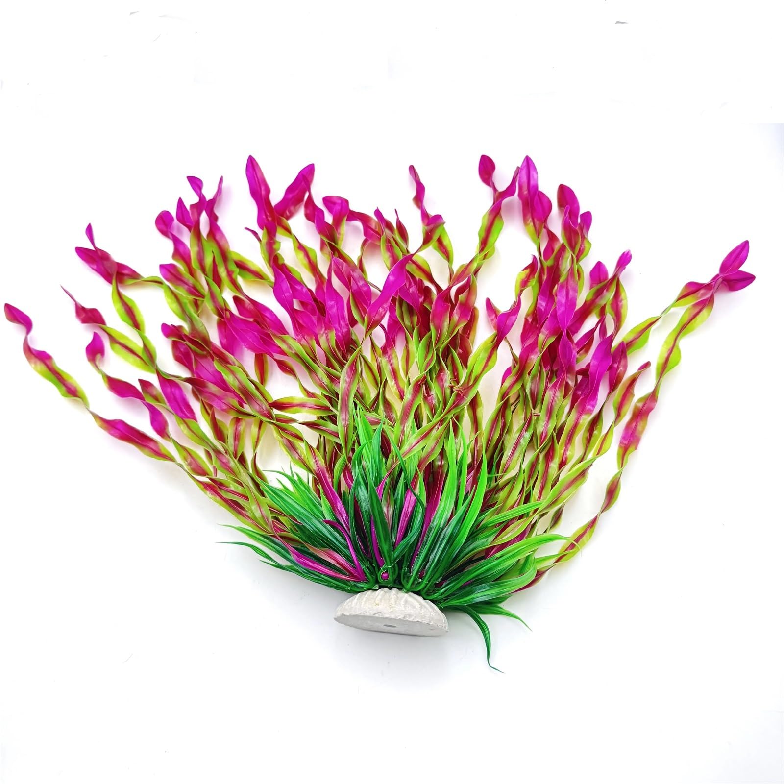 LTYKNGH Aquarium Plants 2pcs Artificial Aquarium Decor Plants Water Weeds Ornament Aquatic Plant Fish Tank Grass Decoration(Color3)