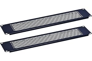 Versatile 2U Blank Rack Panel Spacer for Enhanced Server Rack Management