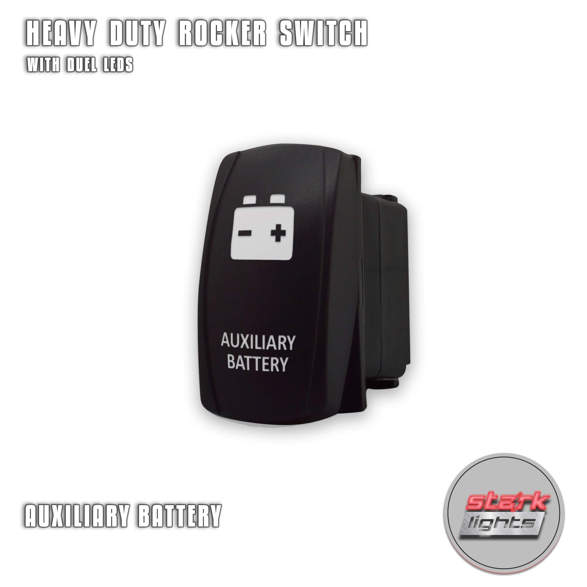 Amazon.com: Auxiliary Battery - Blue - Laser Etched Toggle