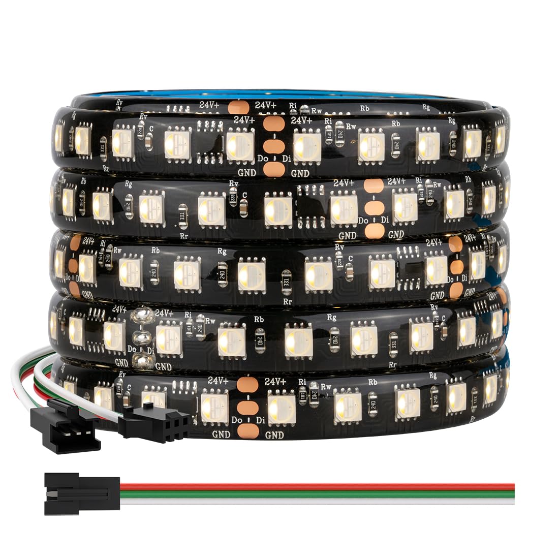 Amazon.com: BTF-LIGHTING WS2814 IC RGBW RGB+Warm White(Similar WS2812B ...