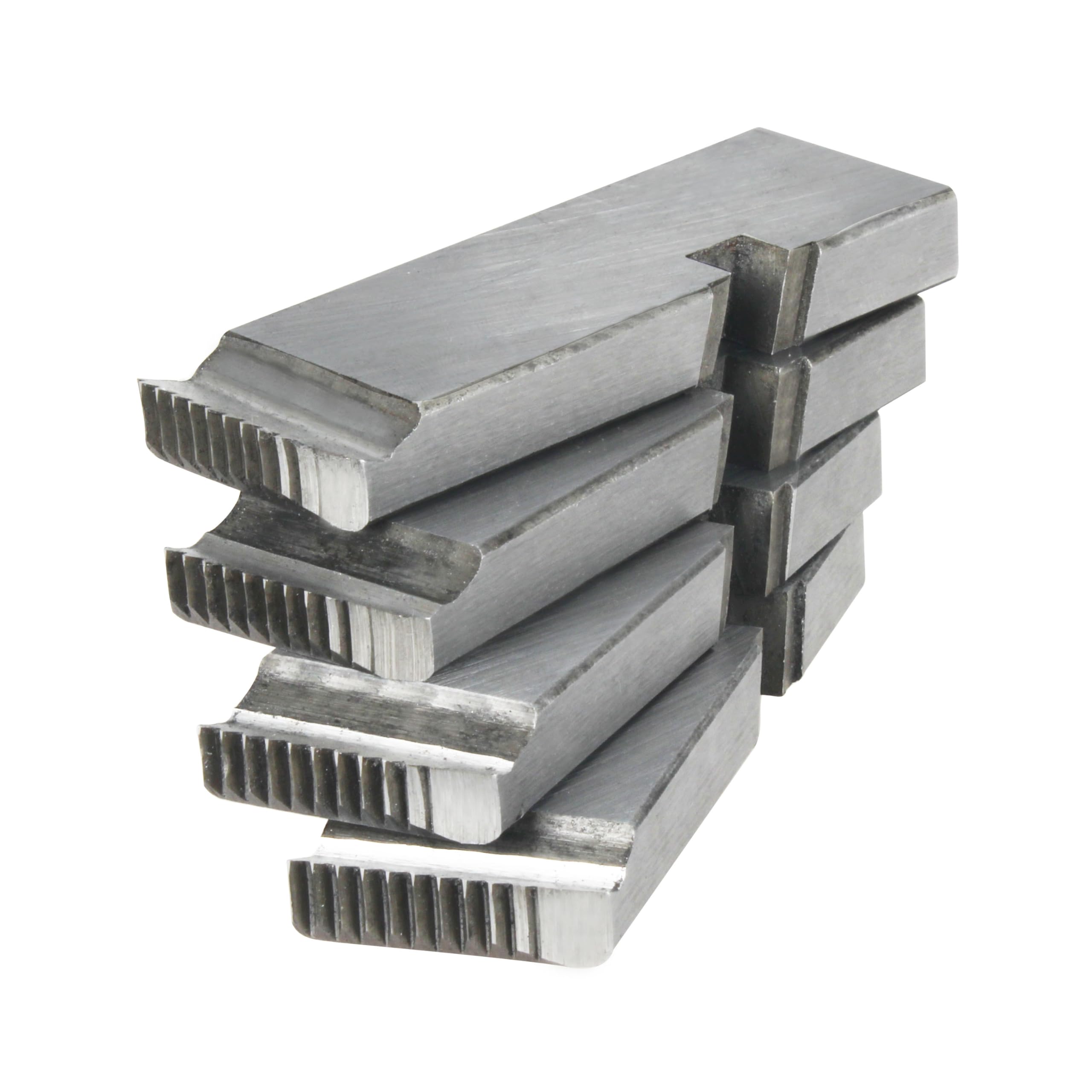 47770 Threading Machine Dies, Right-Handed NPT Pipe Dies for RIDGID 1-Inch to 2-Inch Universal Die Heads, Silver