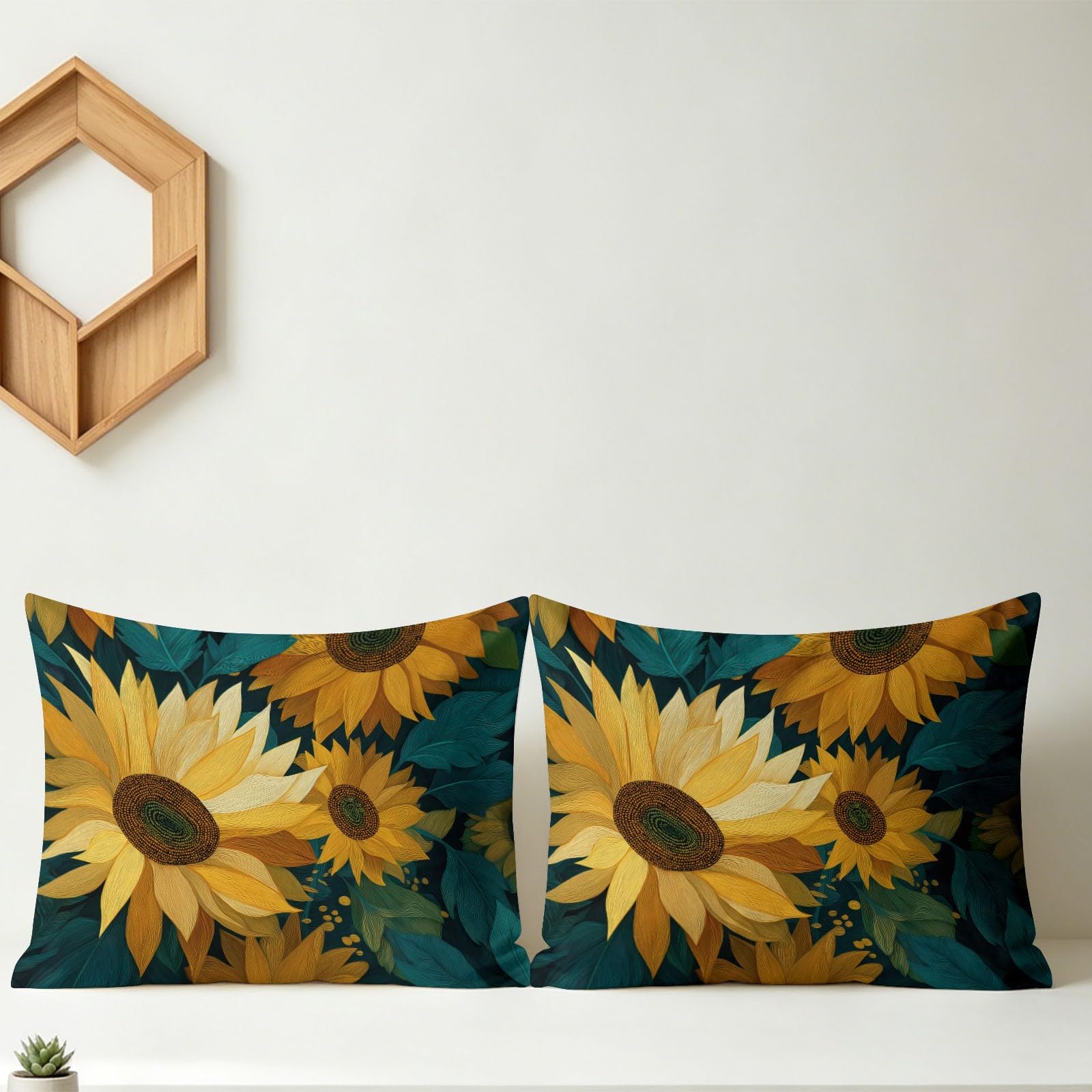 Set copripiumino trapuntato king size con semi di girasole, 7,5 Tog, reversibile, stile rustico, per tutte le stagioni, leggero, lavabile in lavatrice, 230 x 220 cm