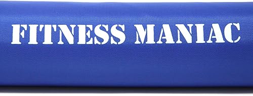 Miniatura 4 de Fitness Maniac levantamiento de peso Barbell almohadillas para orejas cuclillas Bar Cubierta de espuma estándar y olímpicas Velcro correas de