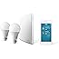 Wink Bright Smart Home Lighting Starter Kit with Wink Hub 2, SYLVANIA SMART+ bulbs, Compatible with Amazon Alexa and Google A