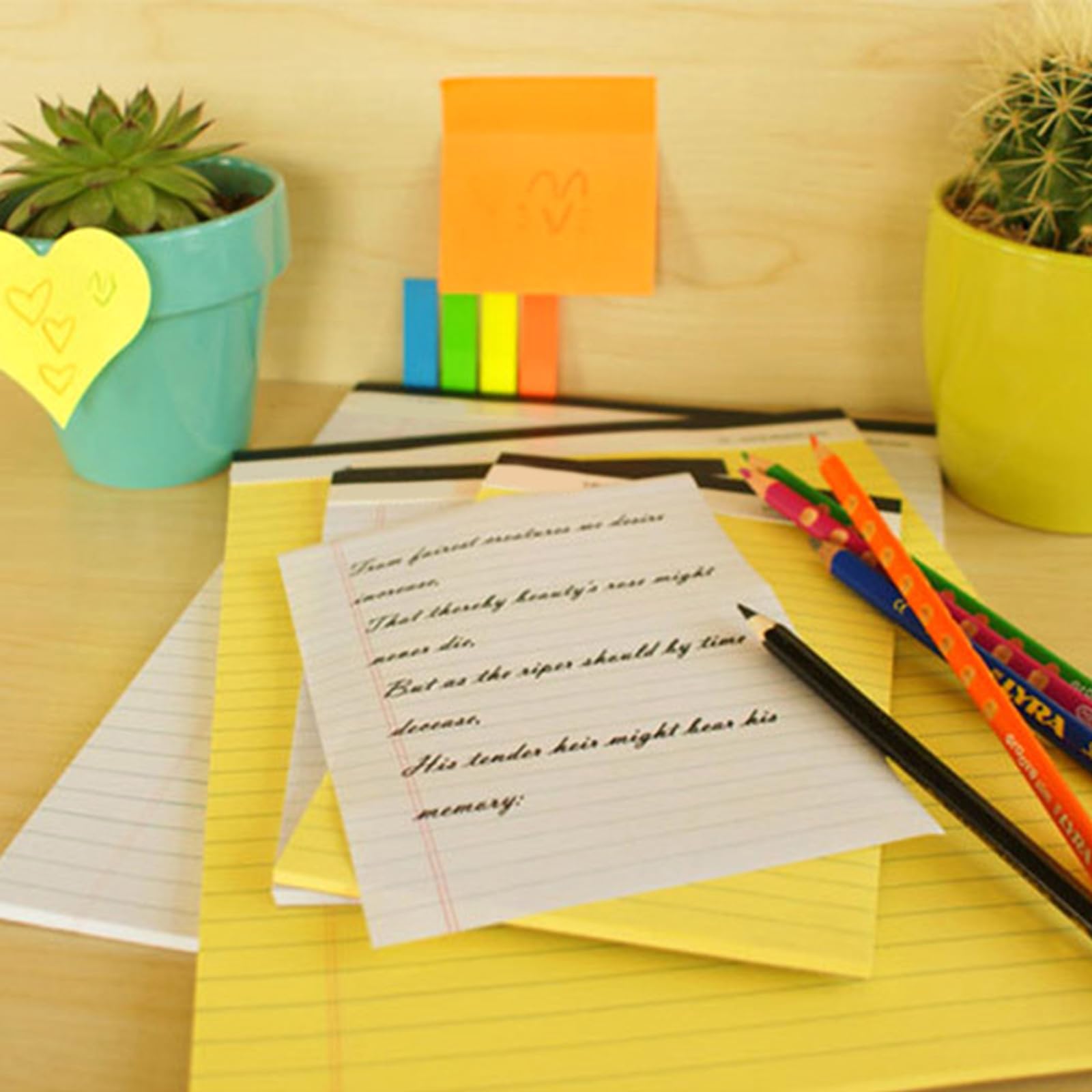 SXRQ Tavolette a righe per insegnanti, studenti, blocco note a righe