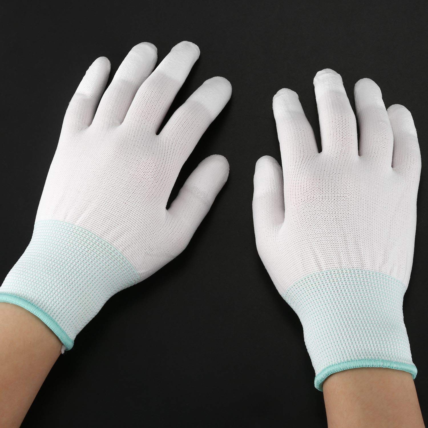 Oikabio 1 Paar ESD PC Computer Arbeiten Rutschfest Antistatische Handschuhe bei Günstiger Preis