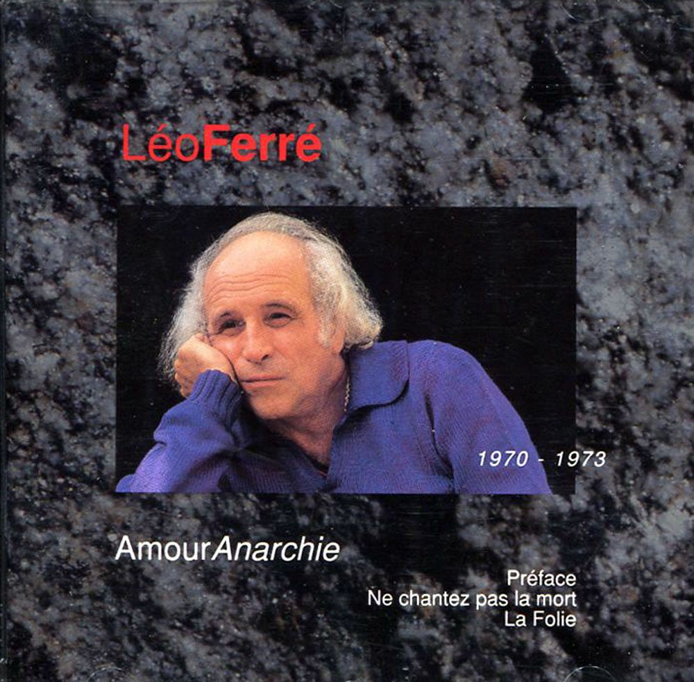 Amour Anarchie [Audio CD] Ferre, Leo