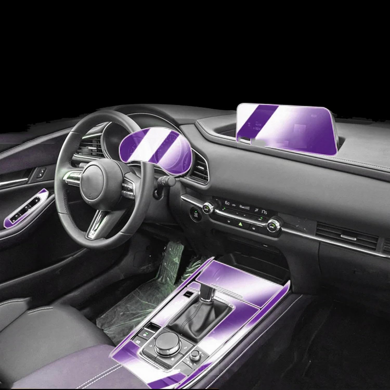 Film de protection TPU intérieur Mazda CX30 2020-2024 écran