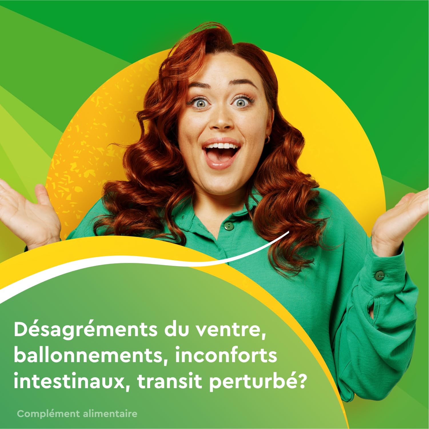Euphytose Digestion & Anti Stress - Double Action Infoncort Intestinal & Anti Stress Adulte - Complément Alimentaire - Probiotique Flore Intestinale & Détox - Maxi Format 56 Gélules programme 1 Mois