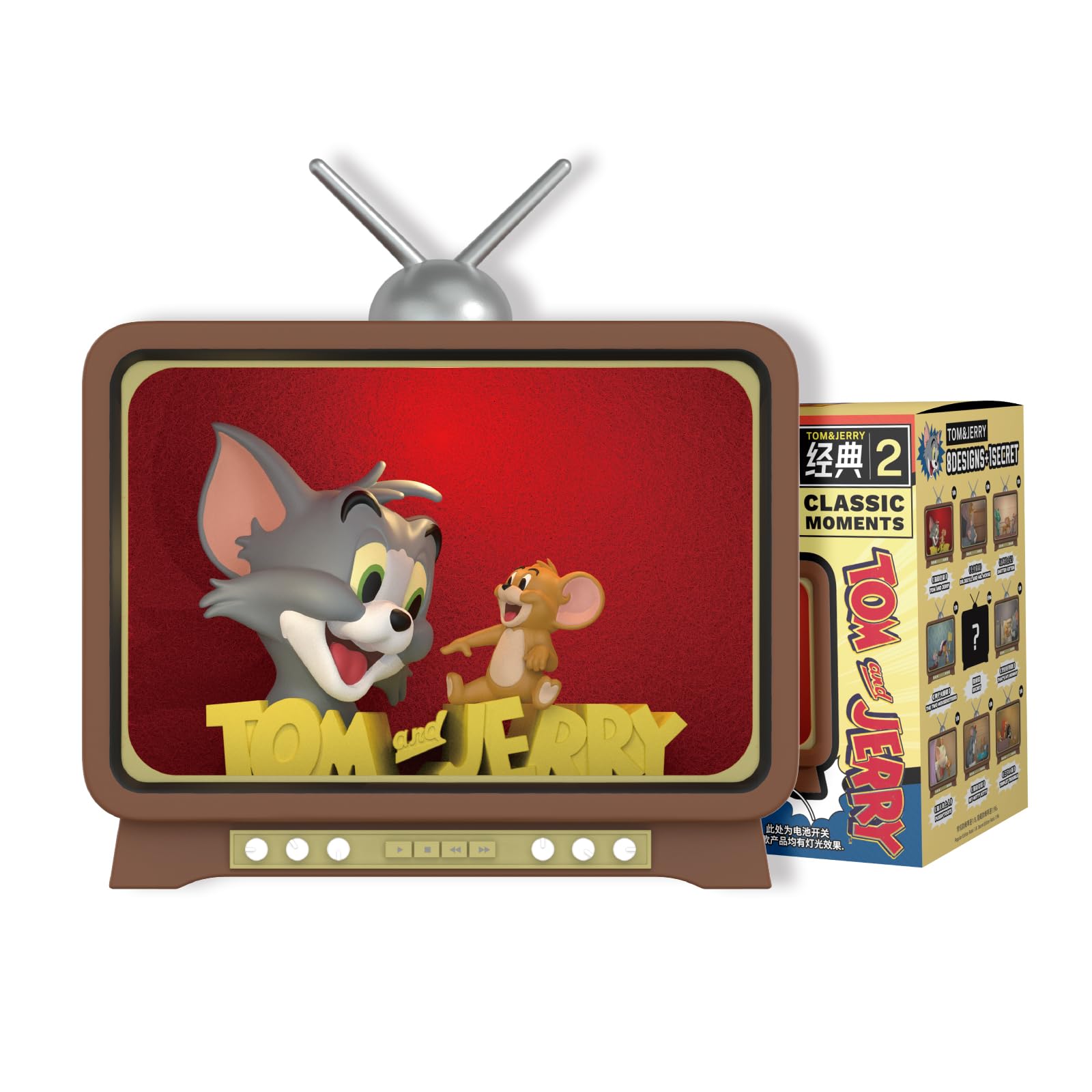 52TOYS Tom and Jerry Classic Moments 2 Blind Box Figure 3.5in Collectible