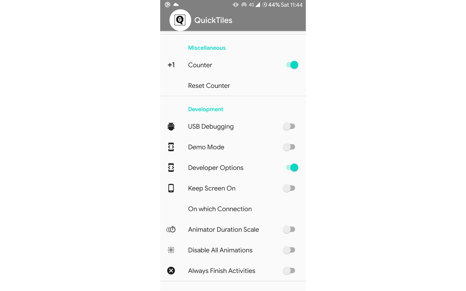 Quick Tiles Android Quick Settings Tiles App on Amazon Appstore