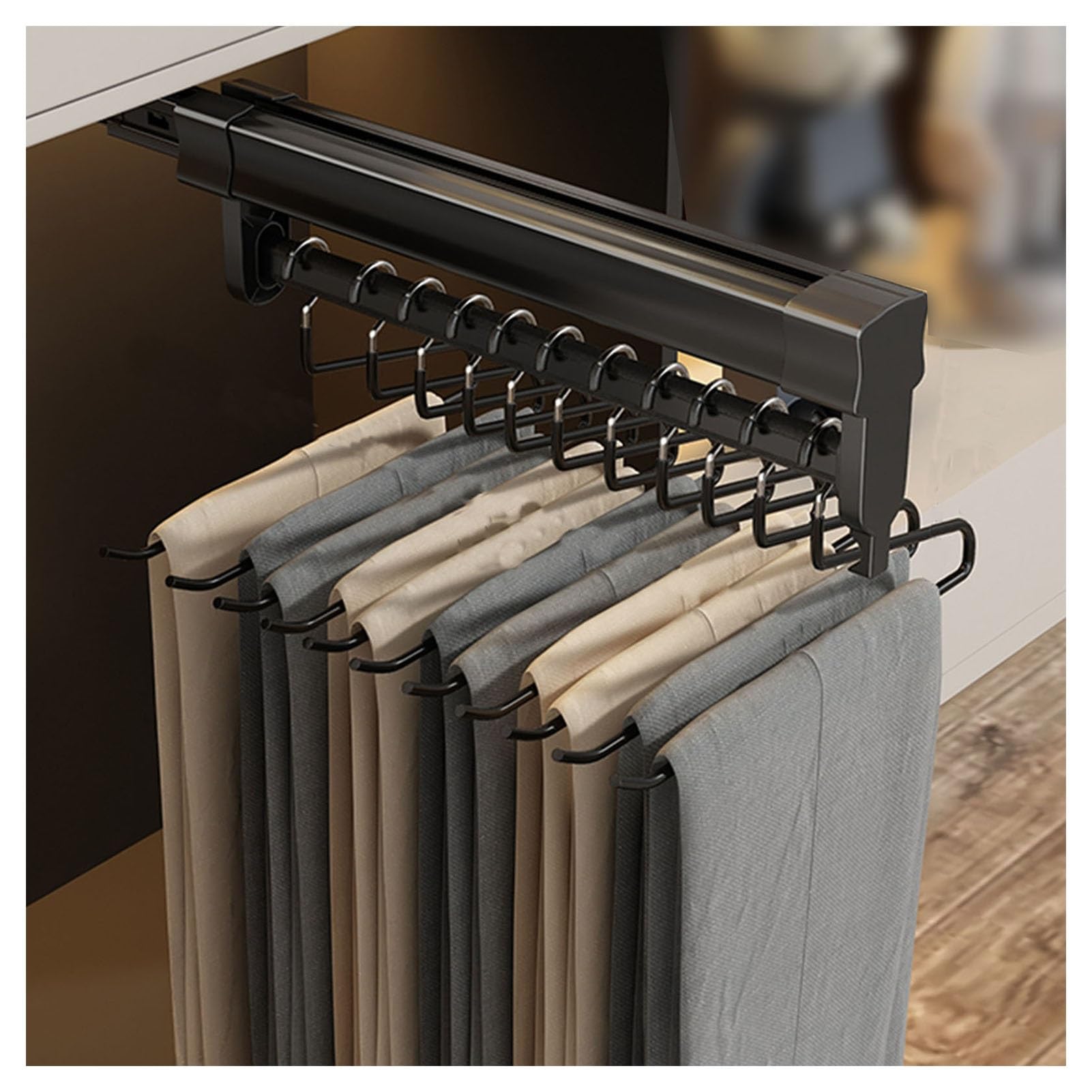 Solution de rangement gain de place pour dressing moderne 46 cm