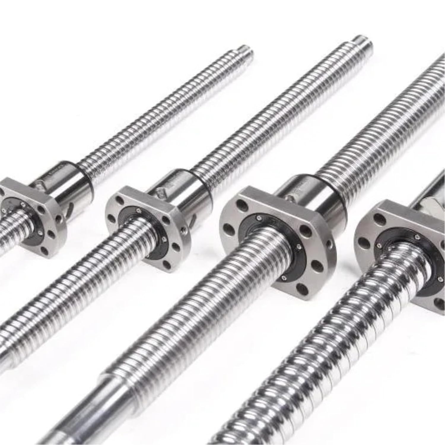 C5 machined SFU1204 150 200 250 300 350 400 450 500 550 600 650 mm Cold Roller Ball Screw with 1204 Single Ball Nut(600mm)