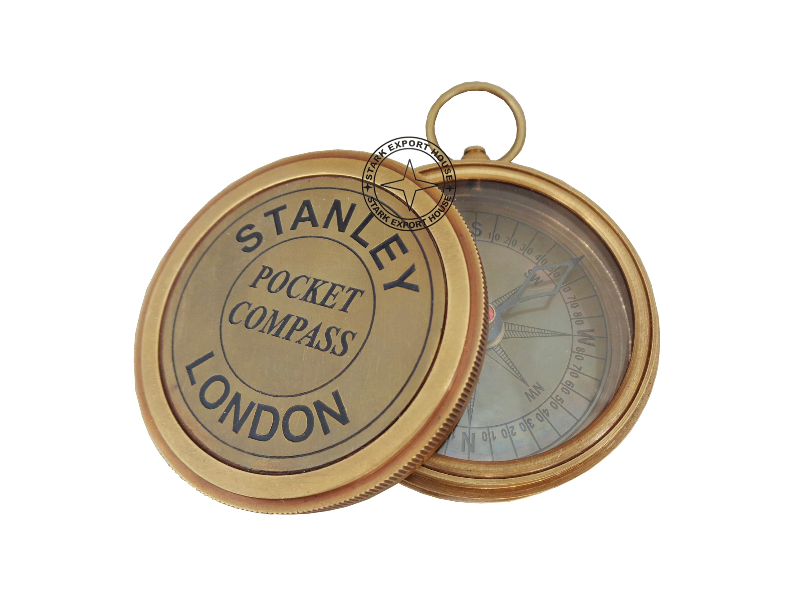 Stark Export House Antique 2 Inch Sundial Compass for Outdoor Activities Camping Hiking (OMVDS)-image-19