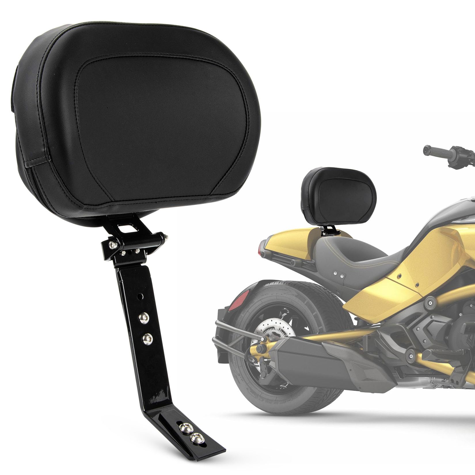 Amazon.com: PSLER Spyder Adjustable Driver Backrest Pad Kit Rider
