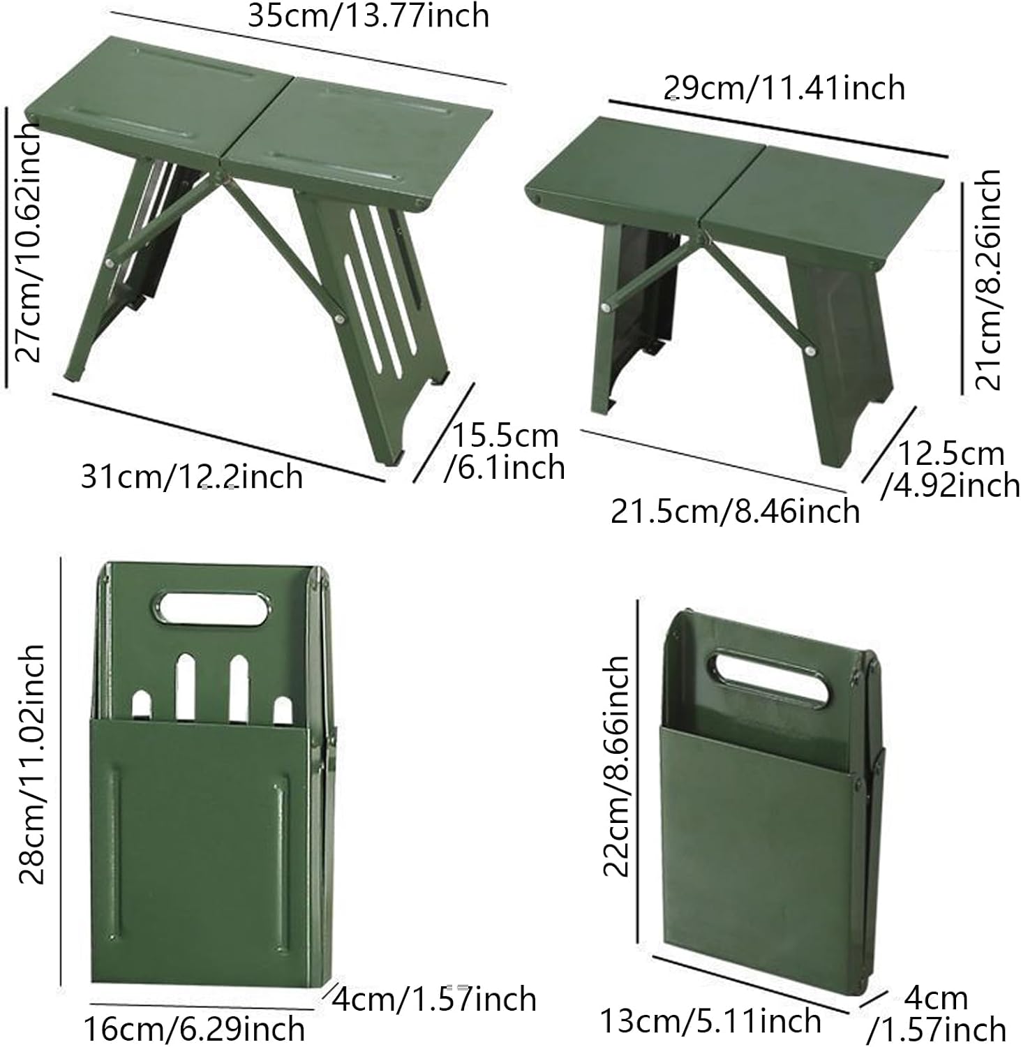 ljhnba Folding Stool Outdoor Camping Garden Travels Chair Small Benches for Outdoor Leisures Foldable Stool