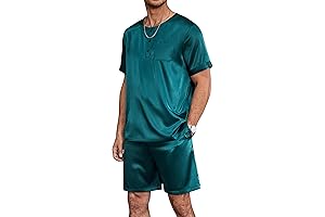 Ekouaer Men's Satin Pajamas: Luxurious Comfort for a Restful Night