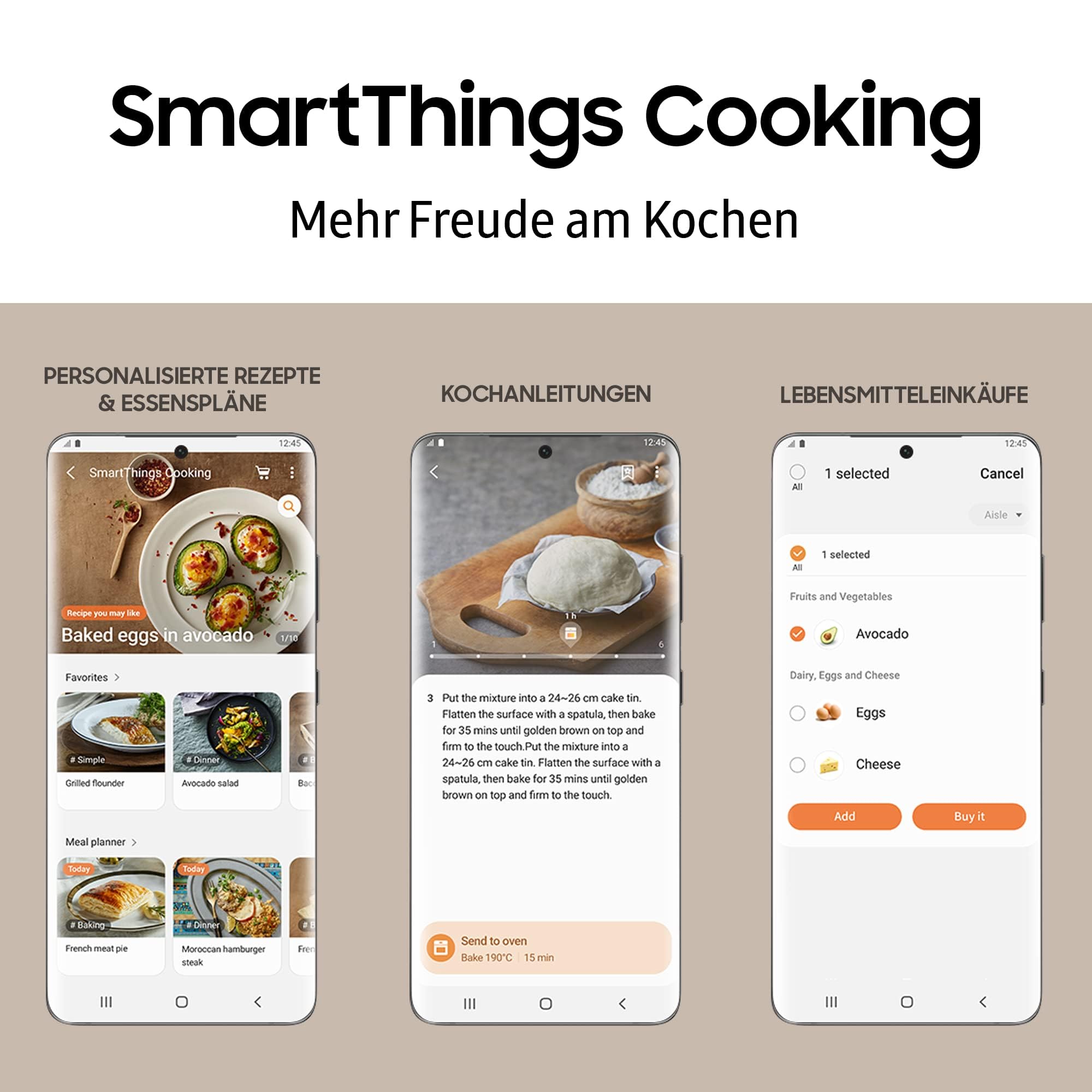 Samsung Autarkes Induktionskochfeld (NZ64B5046JK/U1), 60 cm, Glaskeramik, FlexZone, SmartThings Cooking, Sensortasten mit Slider