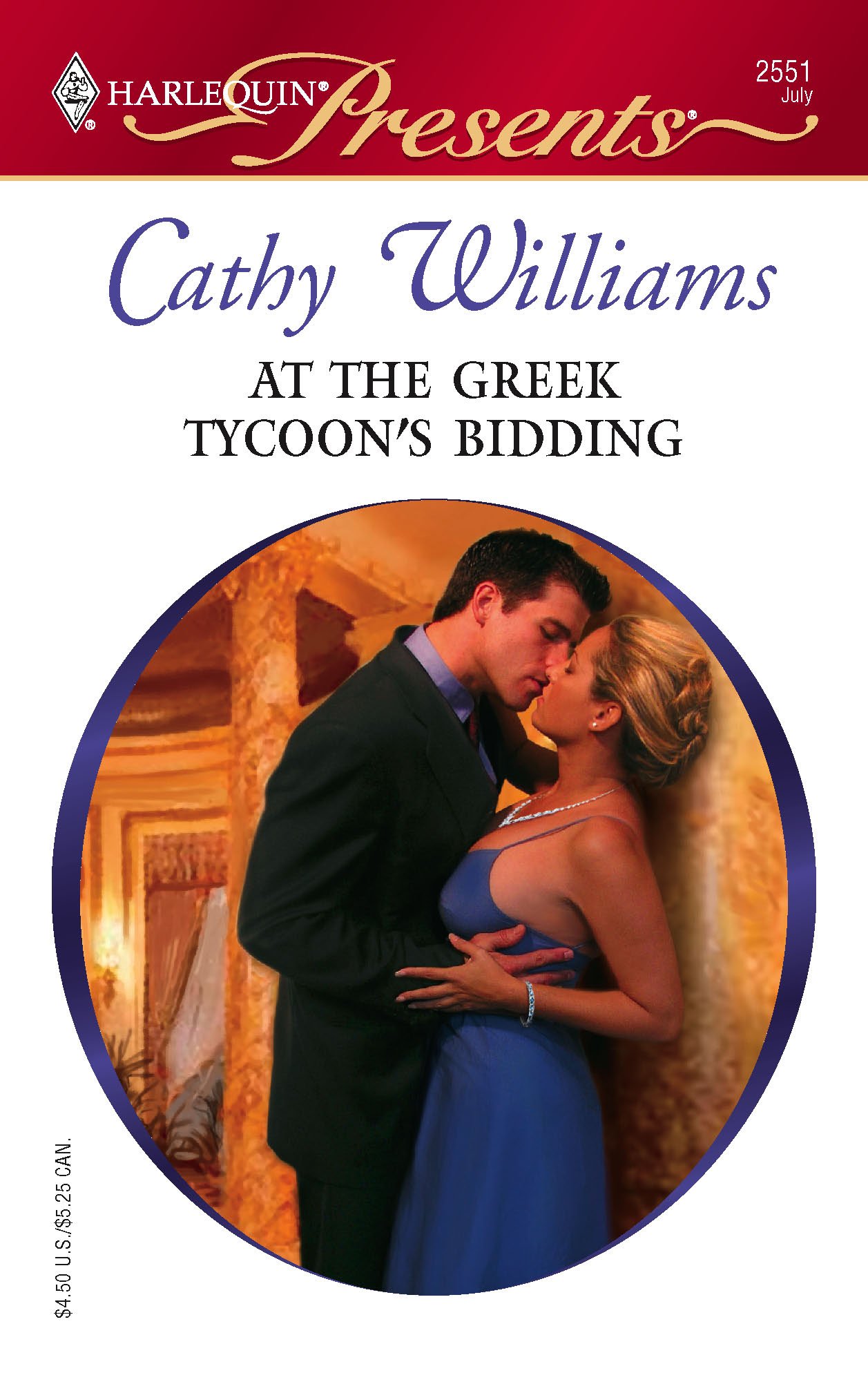 Buy At The Greek Tycoon's Bidding (Harlequin Presents) — BookShops.in