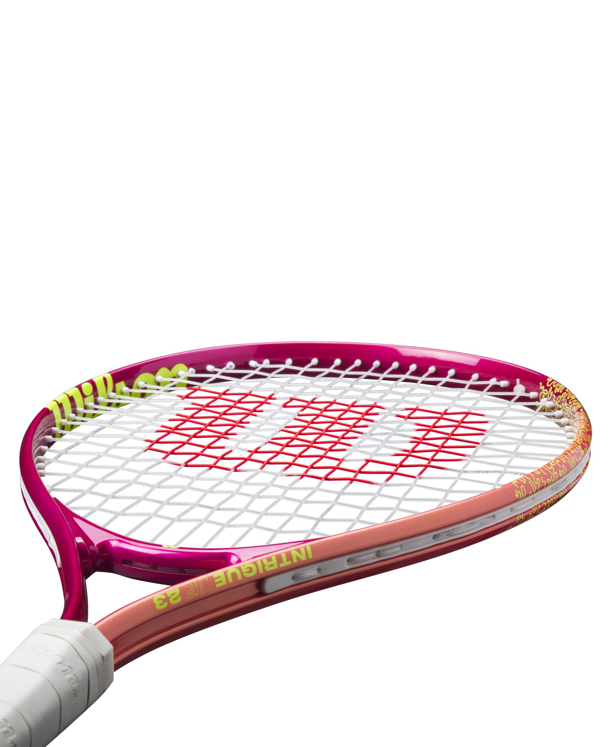 Wilson Intrigue Junior 23 Girls Incordata: Yes 205 g Tennis Rackets Rackets for Children Red - Yellow