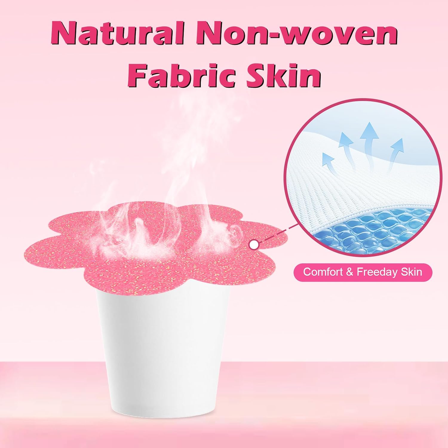 Pasties Nipple Covers for Women - Disposable Nipple Pasties Friendly Breathable No-Show Nipple Stickers Nipple Tape.