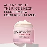 Vista 6 de No7 restaurar & Renew Face & Cuello Multi Acción Skincare sistema, pack de 1