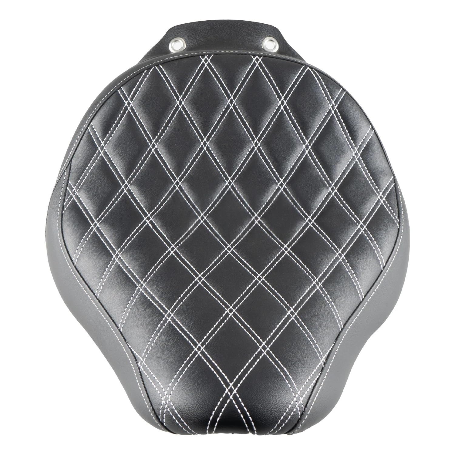 Asiento individual de moto negro para Softail Fat Boy FLSTF 2007-2017 6