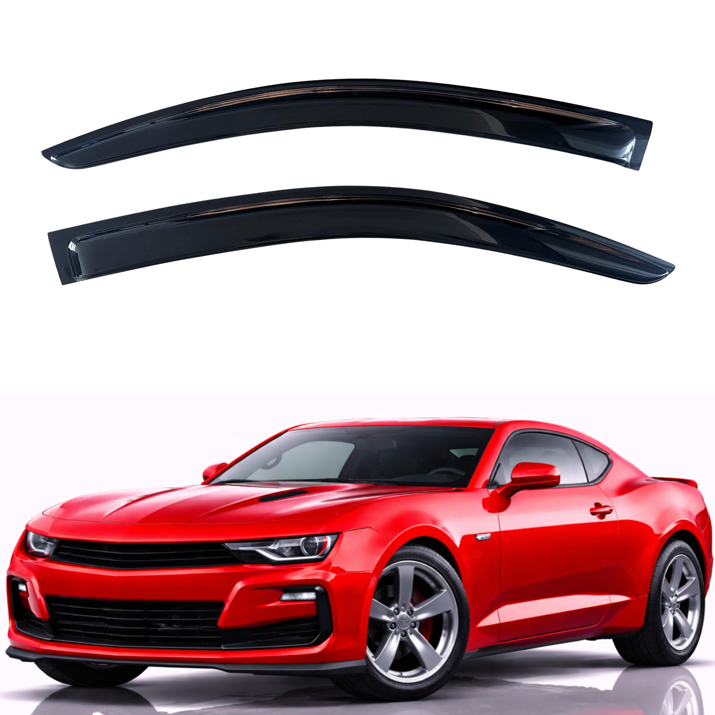 KPY Rain Guards Fit for 2010-2025 Chevrolet Camaro