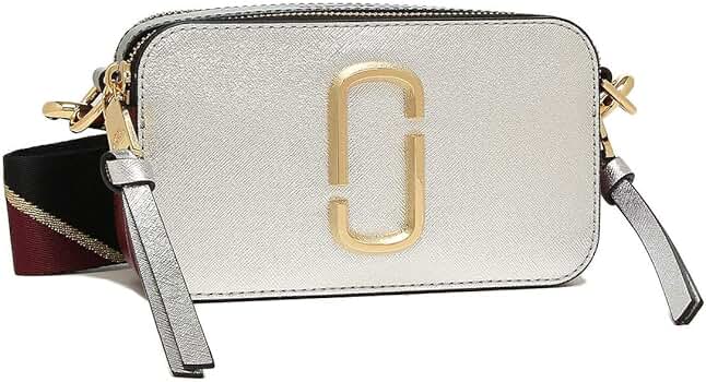 マークジェイコブス　MARCJACOBS スナップショットバックシルバー Amazon | [マークジェイコブス] ショルダーバッグ スナップショット