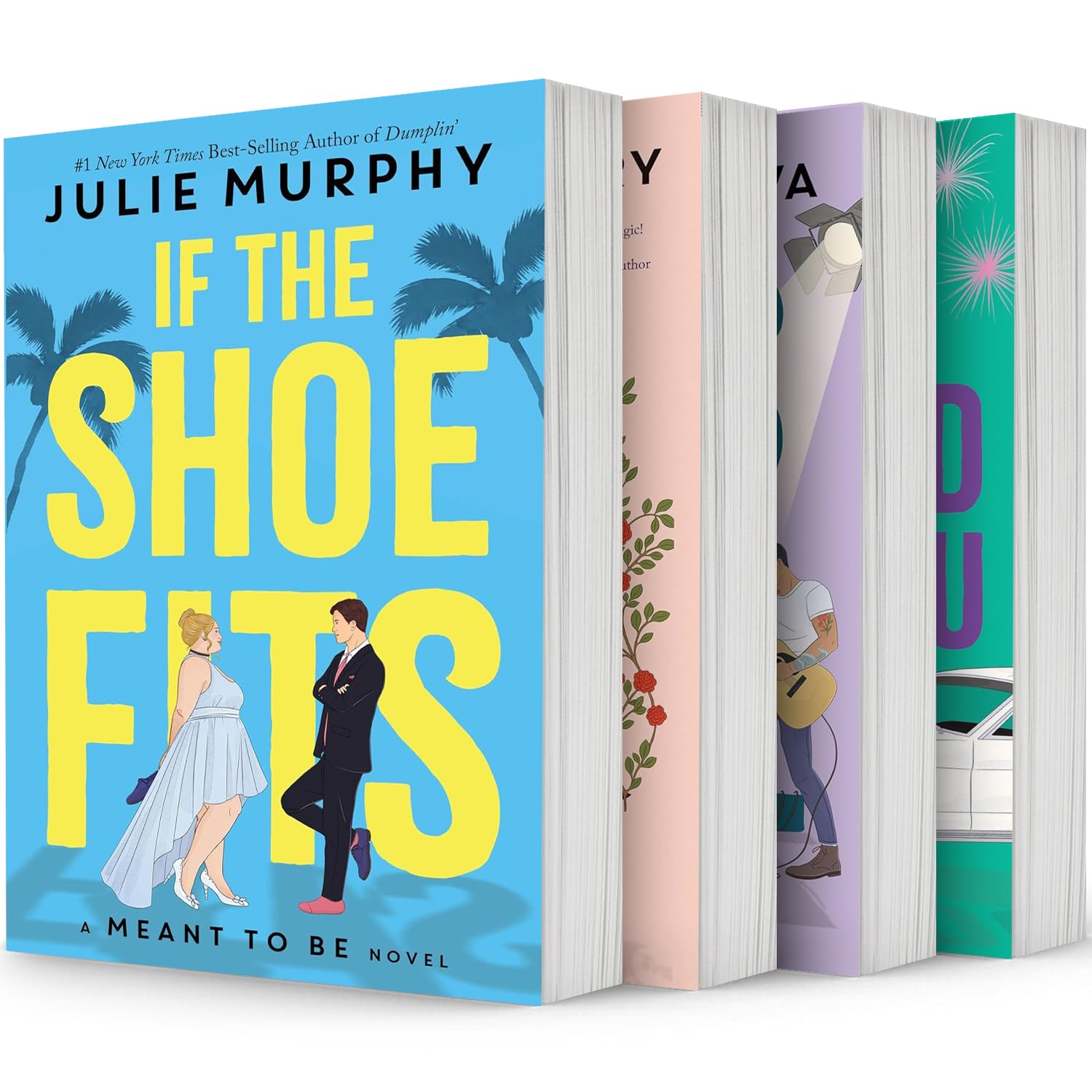 Meant To Be Series, Collection Set of 4 Books. If the Shoe Fits, By the Book, Kiss the Girl, Tangled Up In You by Julie Murphy