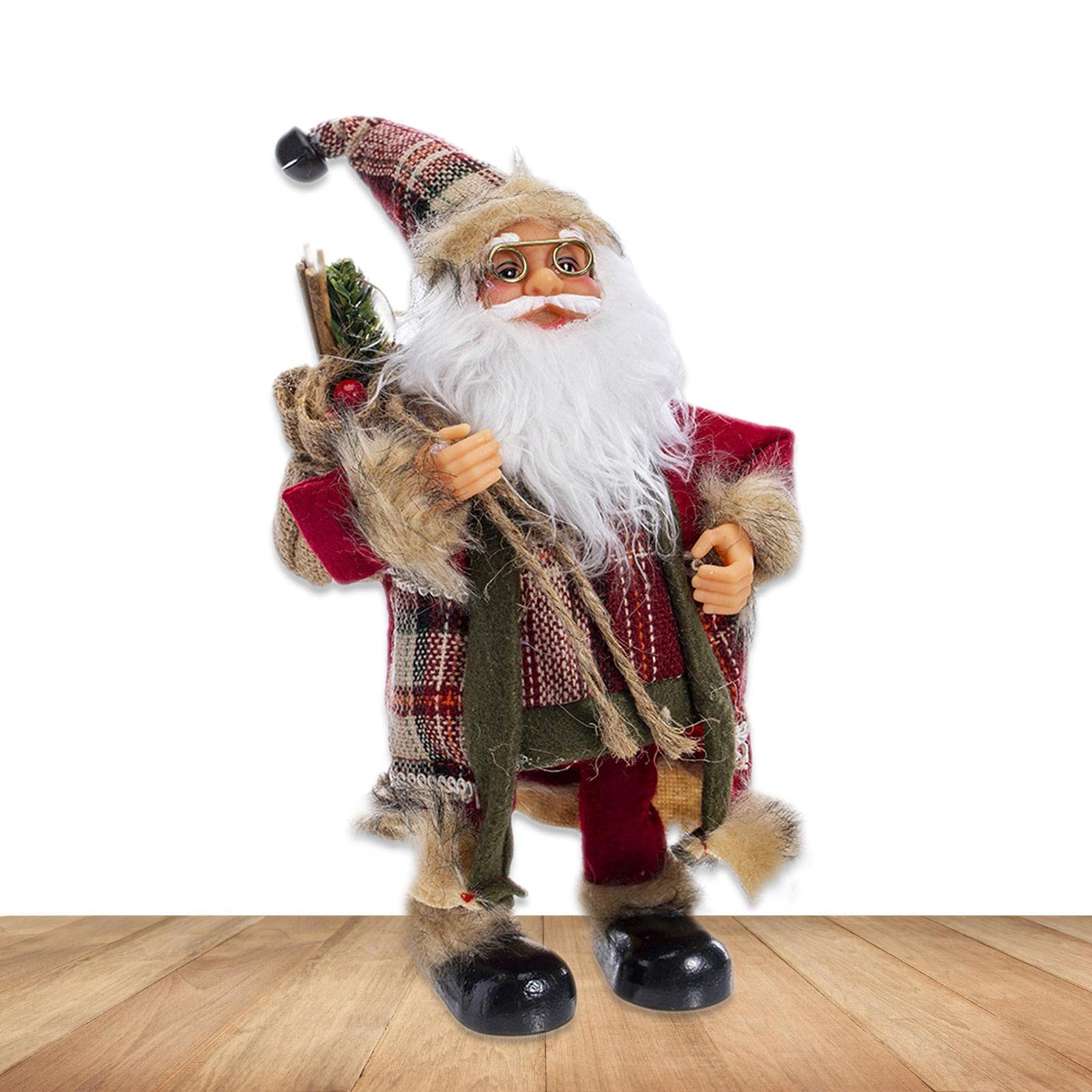 Amazon.co.jp: クリスマス サンタ クロースの置物, クリスマス サンタ
